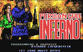 Persian Gulf Inferno Title Screen